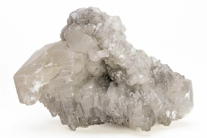 Lustrous, Pagoda Calcite Crystal Cluster - Spain #219063